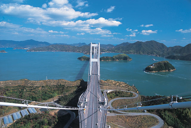 来島海峡大橋登頂体験